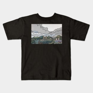 Cooling Castle Kent England Landscape Kids T-Shirt